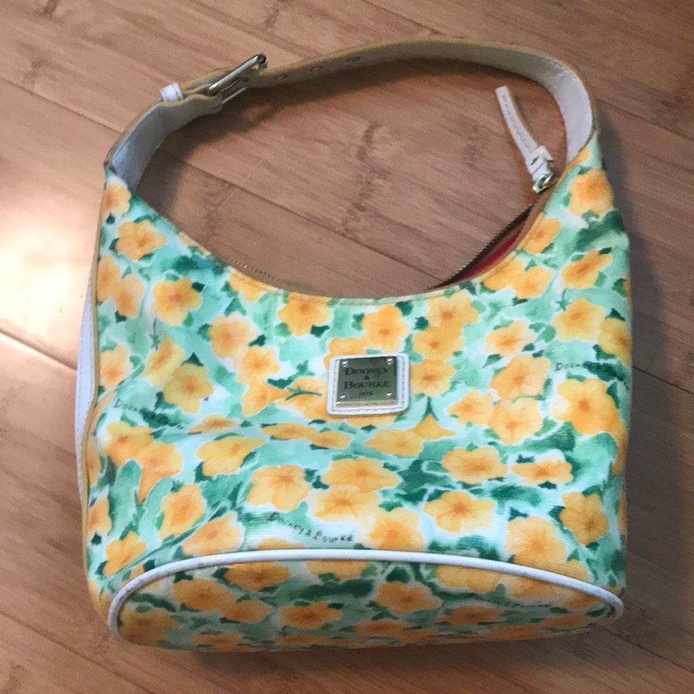 Dooney & Bourke Petunia Floral Bucket Bag
